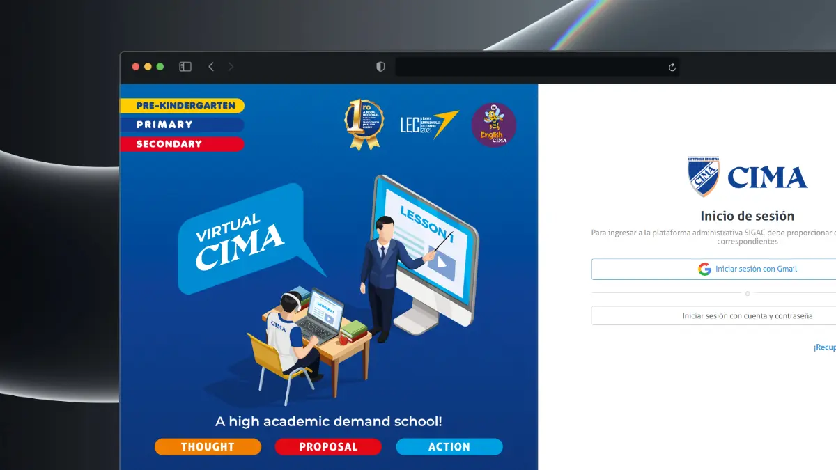 Prophet Code project: CIMA Virtual Classroom - Platform